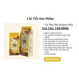 Thumbnail Trà Thảo Mộc Kingtea 500g - Trà Thảo Mộc Giúp Thanh Nhiệt - Mát Gan -  Tốt Cho Người Bị Mất Ngủ 4