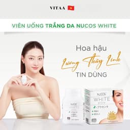 Thumbnail Viên uống trắng da nhật bản NUCOS giúp làm sáng, đều màu da mờ thâm nám, chống oxy hóa 60 viên 1