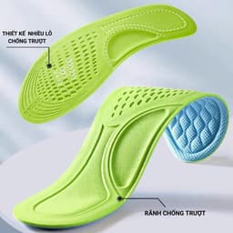 Thumbnail Miếng Lót Giày Khử Mùi bằng Tinh Chất Bạc Hà và Ngải Cứu MINSU M2358 Thoáng Khí, Kháng Khuẩn Cho Giày Thể Thao Nam Nữ 3