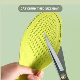 Thumbnail Miếng Lót Giày Khử Mùi bằng Tinh Chất Bạc Hà và Ngải Cứu MINSU M2358 Thoáng Khí, Kháng Khuẩn Cho Giày Thể Thao Nam Nữ 2