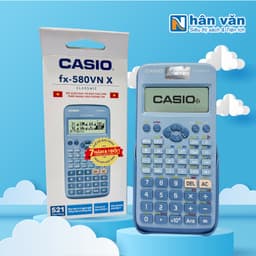 Thumbnail Máy Tính Casio FX580VN XBU - Màu Xanh - Chính Hãng 1
