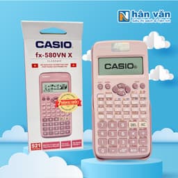 Thumbnail Máy Tính CASIO FX580VN XPK - Màu Hồng - Chính Hãng 1