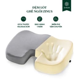 Thumbnail Đệm Gối Lót Ghế Memory Foam Hỗ Trợ Cột Sống Cho Dân Văn Phòng - Seat Cushion Memory Foam 1