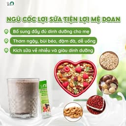Thumbnail - Ngũ cốc lợi sữa Mệ Đoan cung cấp dinh dưỡng trong thai kỳ và nuôi con bằng sữa 450g 3