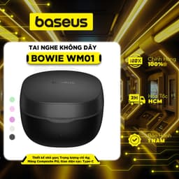 Thumbnail Tai nghe Bluetooth True Wireless Baseus Bowie Wm01 bluetooth 5.0 Stereo Earbuds cảm ứng chạm 1
