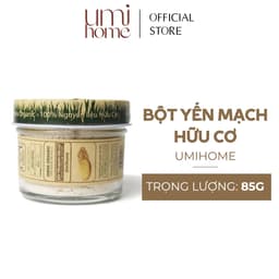 Thumbnail Bột Yến Mạch đắp mặt hữu cơ UMIHOME nguyên chất 135G 2