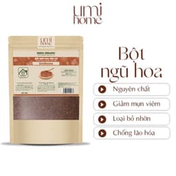 Thumbnail Bột Ngũ Hoa hữu cơ UMIHOME nguyên chất 40g đắp mặt nạ ngừa mụn, mờ thâm, dưỡng da trắng mịn, se khít chân lông 1
