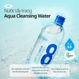 Thumbnail Nước tẩy trang dưỡng ẩm BOM Eight Tea AQUA Cleansing Water 500ML 3