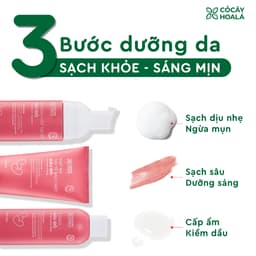Thumbnail Combo chăm sóc da đậu đỏ Cỏ cây hoa lá, làm sạch sâu, dưỡng ẩm, dưỡng sáng 20g 1
