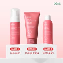 Thumbnail Combo chăm sóc da đậu đỏ Cỏ cây hoa lá, làm sạch sâu, dưỡng ẩm, dưỡng sáng 20g 2
