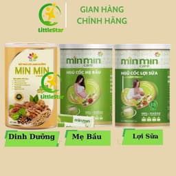 Thumbnail Ngũ Cốc Lợi Sữa Min Min 38 Hạt - Ngũ Cốc Giành Cho Mẹ Sau Sinh - Bột Ngũ Cốc Lợi Sữa 1