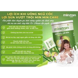 Thumbnail Ngũ Cốc Lợi Sữa Min Min 38 Hạt - Ngũ Cốc Giành Cho Mẹ Sau Sinh - Bột Ngũ Cốc Lợi Sữa 3