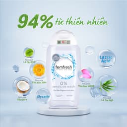 Thumbnail Dung Dịch Vệ Sinh Phụ Nữ Số 1 Anh Quốc Femfresh. Dung dịch vệ sinh làm sạch dưỡng ẩm dịu nhẹ cho vùng kín tươi mới 2
