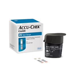 Thumbnail QUE THỬ ĐƯỜNG HUYẾT ACCU CHEK GUIDE - HỘP 25 - HỘP 50 - DÙNG CHO MÁY ACCU-CHEK GUIDE 3