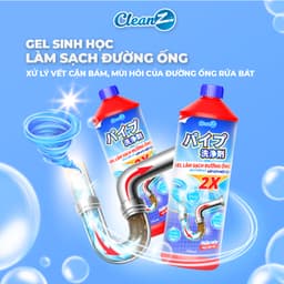 Thumbnail Gel sinh học sạch bồn rửa bát CleanZ - làm sạch đường ống, khử mùi hôi hiệu quả 500ml/1000ml 2