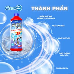 Thumbnail Gel sinh học sạch bồn rửa bát CleanZ - làm sạch đường ống, khử mùi hôi hiệu quả 500ml/1000ml 3
