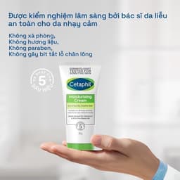 Thumbnail Kem dưỡng ẩm dịu lành cho da nhạy cảm CETAPHIL MOISTURISING CREAM 50G 3