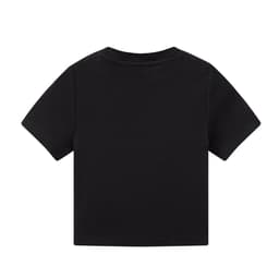 Thumbnail Áo Thun BOO Form Crop Top Cotton Basic Trơn Màu Đen 2