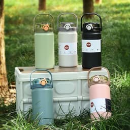 Thumbnail Bình Giữ Nhiệt Inox 316 Cao Cấp Có Ống Hút Tiện Lợi Dung Tích Lớn Đi Làm Đi Học 1