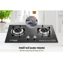 Thumbnail Bếp gas âm 2 vùng nấu Sunhouse Mama MMB6632 - Hàng chính hãng 1