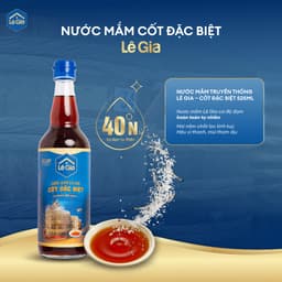 Thumbnail Nước mắm truyền thống Lê Gia Cốt đặc biệt 525 ml 2