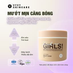 Thumbnail Kem body trắng an toàn [KHÔNG HỒI TONE], da mướt mịn ửng hồng trong veo Pick me, girls Vyvyhaircare V 250gr 1