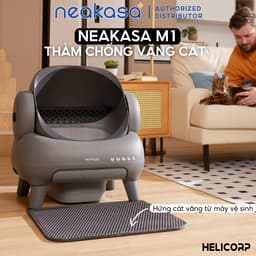 Thumbnail Thảm Lót Chống Văng Cát Neakasa Thích Hợp Dùng Chó Máy Dọn Phân Mèo Tự Động 2