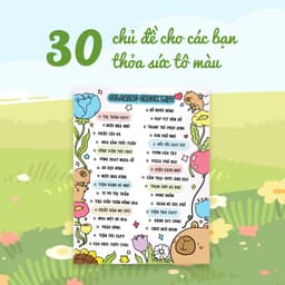 Thumbnail Sách tô màu Thị trấn Capy 3