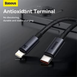 Thumbnail Cáp Sạc Nhanh Baseus PD 20W USB-C to Ligh, Tương Thích các dòng Phone cho điện thoại từ cổng C qua L 4