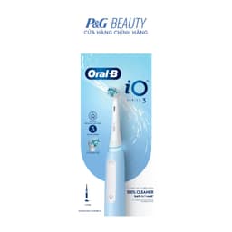 Thumbnail Bàn Chải Điện ORAL-B Loại Bỏ Thêm Đến 100% Mảng Bám iO3 Ice Blue - Hộp 1 Cái 1