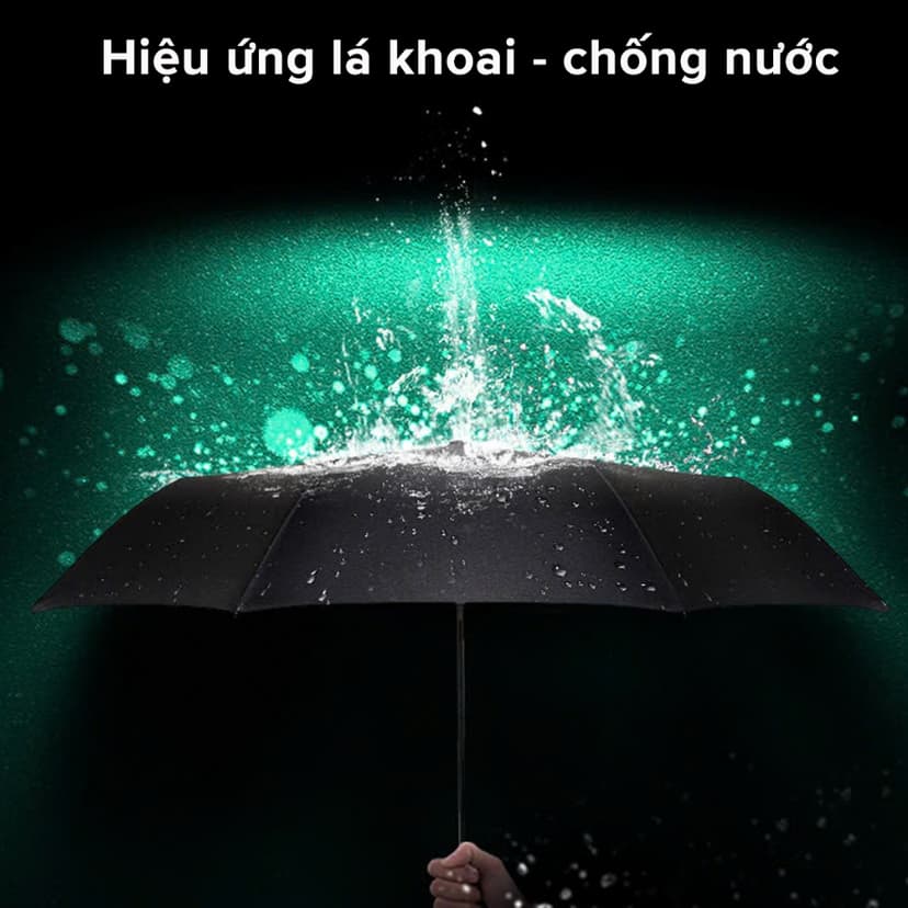 Ảnh Ô Tự Động Đóng Mở 2 Chiều 10 Nan Chống Tia UV Chọn Màu, Dù Che Mưa Nắng, Ô Cầm Tay Gấp Gọn Tiện Lợi Hãng Amalife 4