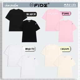 Thumbnail Áo thun FIDE phông unisex form rộng local brand nam nữ cổ tròn oversize - AT115 2