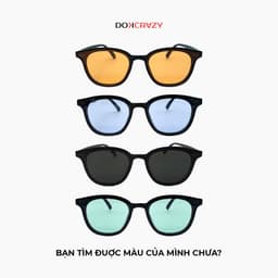 Thumbnail Kính mát thời trang DOKCRAZY JELLO Hot Trend phù hợp nhiều dáng mặt chất liệu cao cấp, chống UV400 4