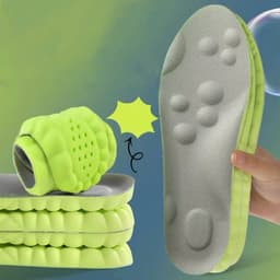 Thumbnail Miếng Lót Giày 4D Bảo vệ Chân MINSU M2352 Chống Trơn Trượt, Lưu Thông Khí Huyết, Đệm Êm Chân, Thấm Hút, Khử Mùi Nam Nữ 4