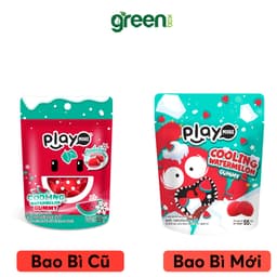 Thumbnail Kẹo dẻo hương Dưa Hấu mát lạnh Playmore 55g 1