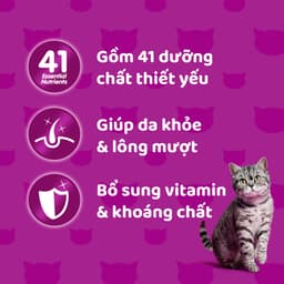 Thumbnail Thức Ăn Dạng Sốt Cho Mèo Trưởng Thành WHISKAS - 80g 1