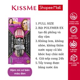 Thumbnail Mascara Kissme Màng Film chống trôi và dày rậm làn mi Kissme Heroine Make Long & Curl Mascara Advanced Film 2