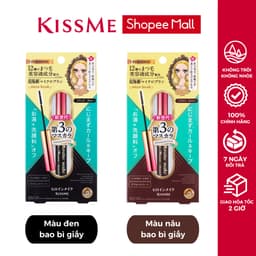 Thumbnail Chuốt Mi Mascara Kissme Phiên Bản Mới Đầu Cọ Mảnh Micro Mascara Advanced Film chống nước chải tơi và dài mi 4.5g 3