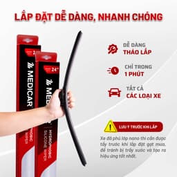 Thumbnail Cặp móc chuyển đổi (2 cái) dùng cho gạt mưa các dòng xe khác móc U 3