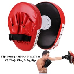 Thumbnail Đích Đấm Boxing Pad Xỏ Tay Chọn Màu Đích Tay Gấu Tập Võ Thuật Muay Thái MMA Đối Kháng Sparring Trainning Hãng Amalife 3