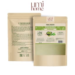 Thumbnail Bột Trà Xanh đắp mặt nạ hữu cơ UMIHOME 135g nguyên chất - Giúp trắng da, sạch mụn và thâm, ngừa lão hóa, mờ nếp nhăn 3