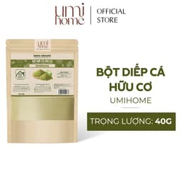 Thumbnail Bột Diếp Cá đắp mặt hữu cơ UMIHOME nguyên chất 135G 1
