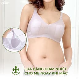 Thumbnail Áo lót bầu mặt nạ điều hòa lành tính tạm biệt nóng bí chống chảy xệ và cho con bú Venus Charm W127 2