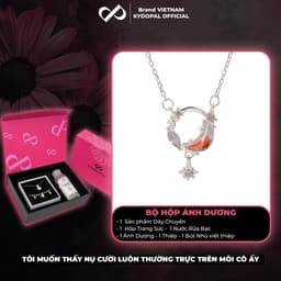 Thumbnail Dây chuyền bạc nữ KYDOPAL đính đá cao cấp trang sức 925 cá tính - PAL9A9C2 4