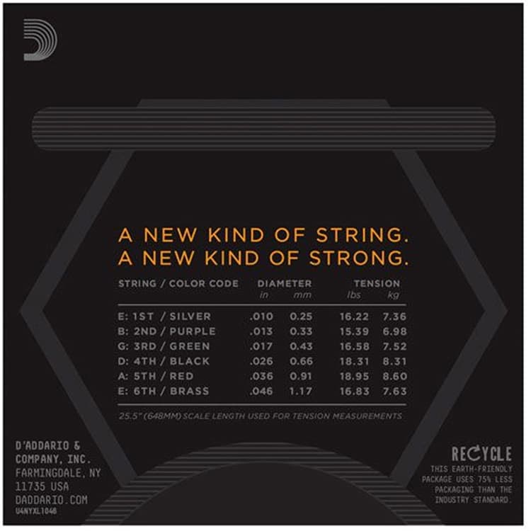 Ảnh Dây đàn guitar điện D'ADDARIO NYXL1046, dây đàn thay thế guitar hợp kim cao cấp Việt Thương Music 1
