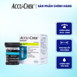 Thumbnail QUE THỬ ĐƯỜNG HUYẾT ACCU CHEK INSTANT- HỘP 25, HỘP 50 - DÙNG CHO MÁY ACCU-CHEK INSTANT 1