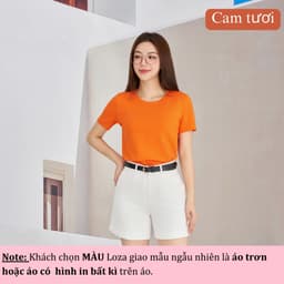 Thumbnail Áo thun nữ Lẻ Size Giao Mẫu Lộn Xộn -Hình ngẫu nhiên - Áo phông Loza PT002 1