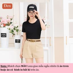 Thumbnail Áo thun nữ Lẻ Size Giao Mẫu Lộn Xộn -Hình ngẫu nhiên - Áo phông Loza PT002 3
