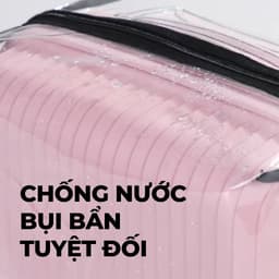 Thumbnail Bao Trùm Trong Suốt Bảo Vệ Vali Du Lịch MIA Clearguard Cover  - Chống Trầy Xước, Kích Thước Đầy Đủ Size 2