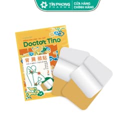 Thumbnail Miếng Dán Lưng Vai Gáy Doctor Tino Hình Chữ X, Y, Chữ Nhật Hỗ Trợ Làm Giảm Các Cơn Đau Hộp 6 Miếng 4